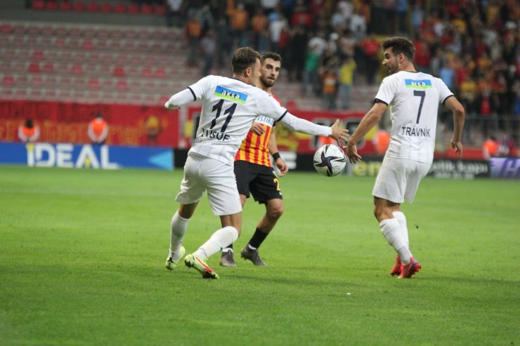 Süper Lig: Kayserispor: 1 - Kasımpaşa: 0 (İlk yarı)