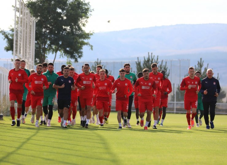 Sivasspor, Fenerbahçe maçının taktiğini çalıştı