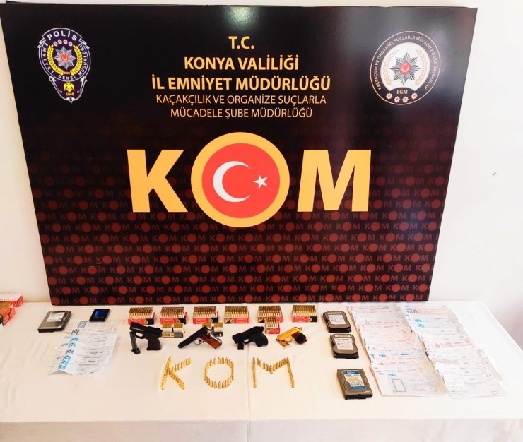 Konya’da tefecilik operasyonu: 13 gözaltı