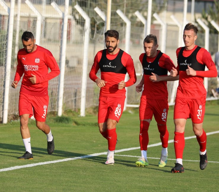 Sivasspor, Gaziantep maçı hazırlıklarına başladı