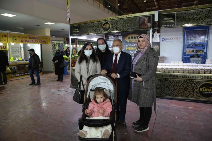 Büyükkılıç, Bahçe Botanik ve Yöresel Ürünler Günleri’ni ziyaret etti