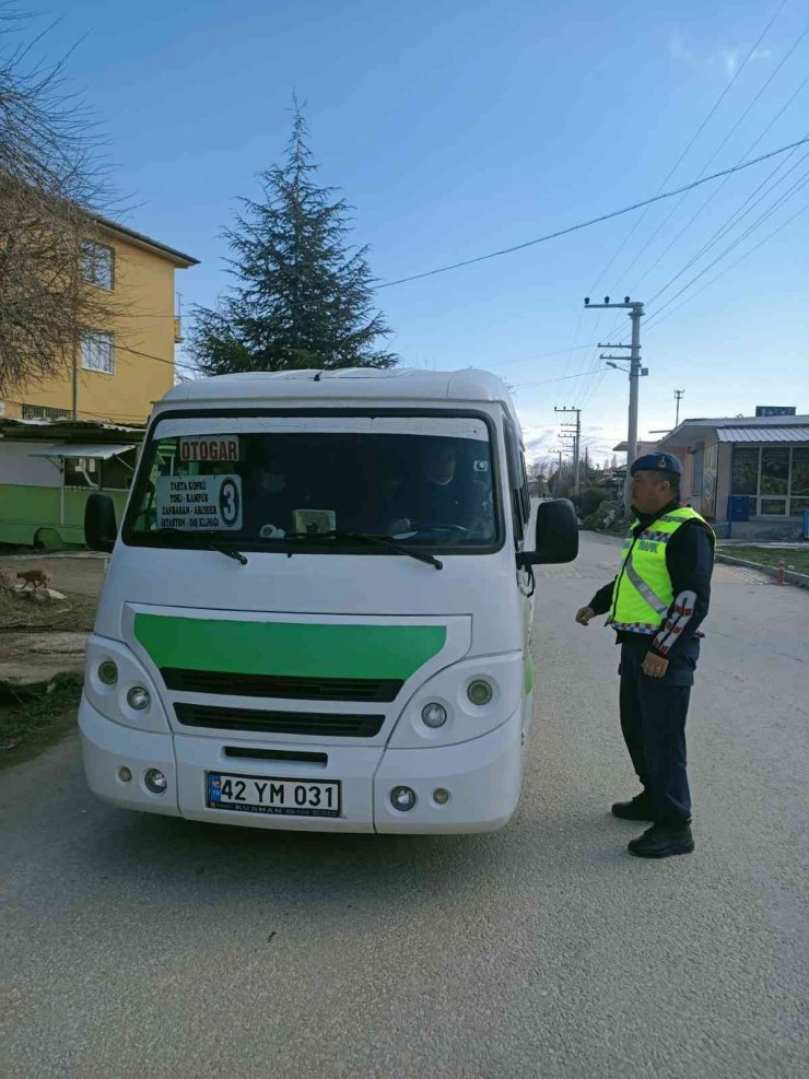 Ereğli’de sivil jandarma trafik timleri görev başında