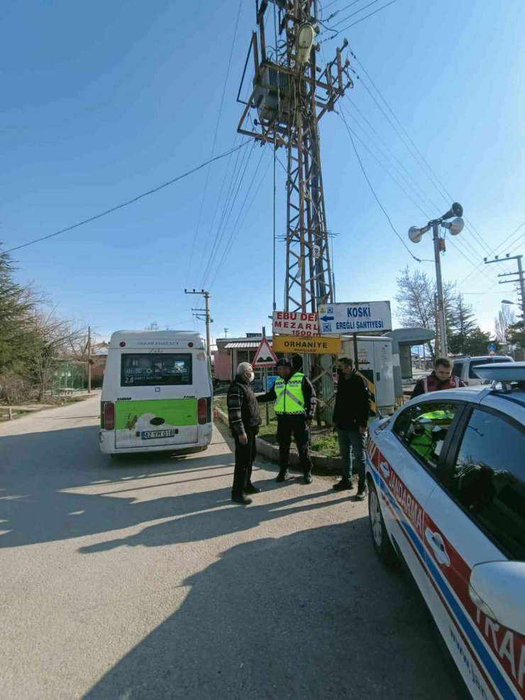 Ereğli’de sivil jandarma trafik timleri görev başında