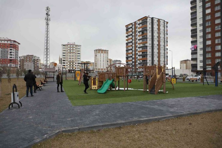 Melikgazi’de bir park daha hizmete açılıyor