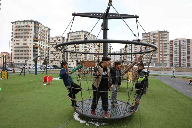 Melikgazi’de bir park daha hizmete açılıyor