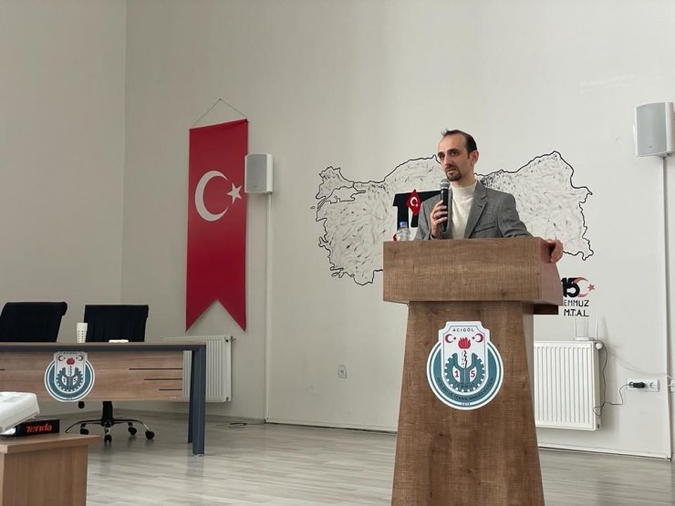 Acıgöl’de ’Kadına Yönelik Şiddetle Mücadele’ semineri düzenlendi