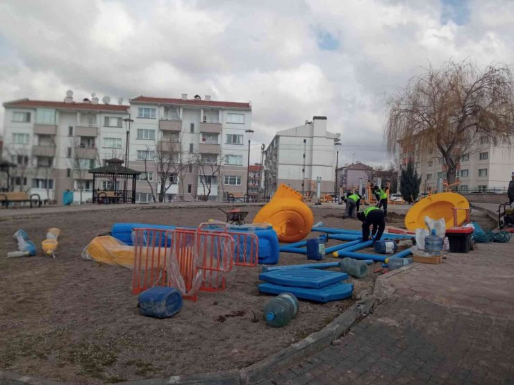 Sincan’da oyun parkları yenileniyor