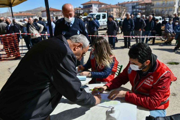 Başkentli çiftçilere nohut tohumu desteğine başlandı