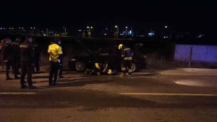 Konya’da cip alev alev yandı