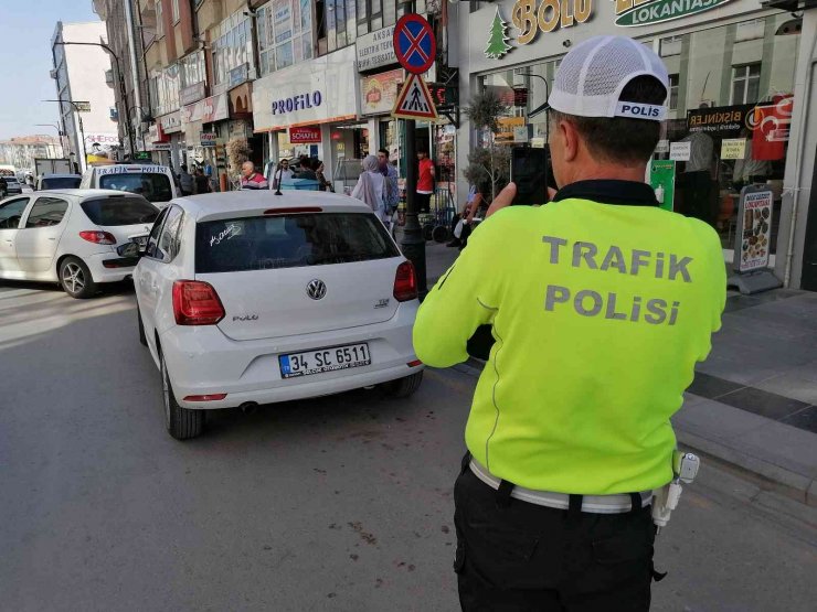 Aksaray’da bayram trafiği yoğunluğu denetim altında