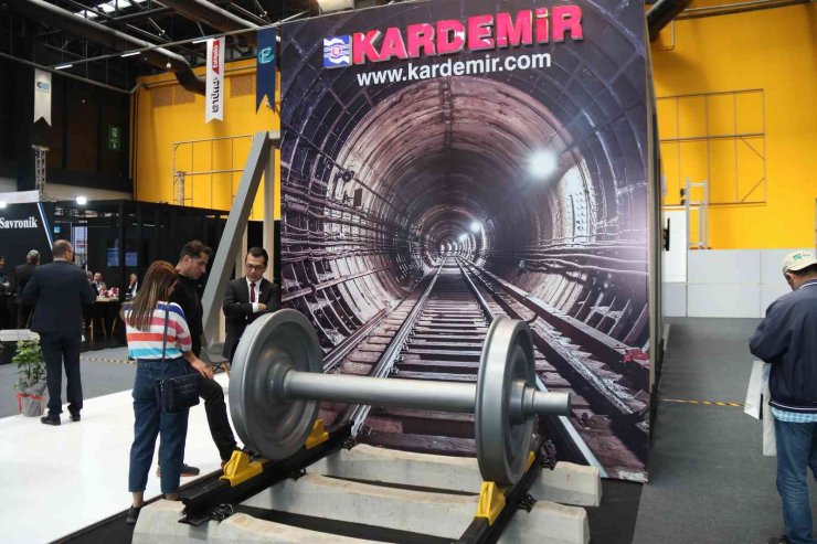 KARDEMİR, ‘Rail Industry Show; Demiryolu Endüstrisi Altyapı ve Teknolojileri Fuarı ve Zirvesi’ne katıldı