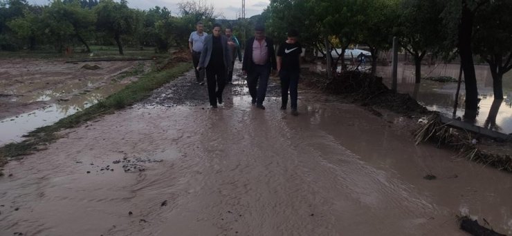 Konya’da yağış etkili oldu, çalışmalar devam ediyor