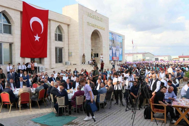 Aksaray’a kazandırılan proje ve yatırımların açılışları yapıldı