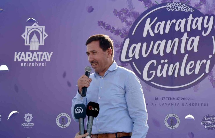 Karatay Lavanta Günleri renkli görüntülere sahne oldu