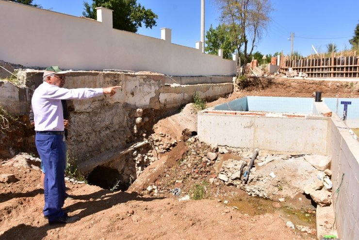 İnönü Yukarı Ilıca Havuz ve Ilıca Park Piknik Alanında sona yaklaşıldı