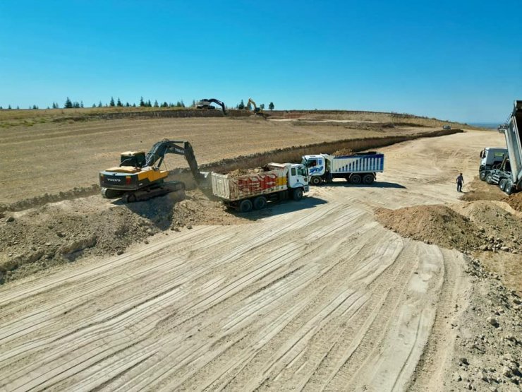 Aksaray’da yeni şehir mezarlığının yapımına başlanıldı