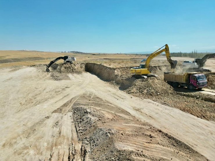 Aksaray’da yeni şehir mezarlığının yapımına başlanıldı