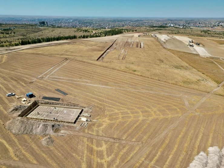 Aksaray’da yeni şehir mezarlığının yapımına başlanıldı