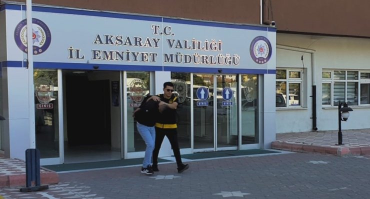 Aksaray’da 10 ayrı hırsızlık olayının 4 şüphelisi tutuklandı