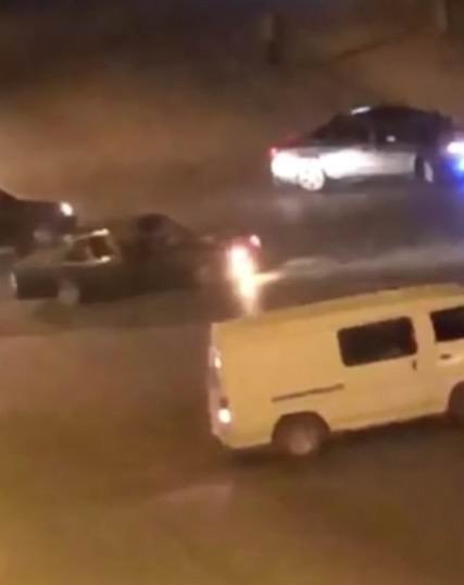 Konya’da drift yapan sürücü polisten kaçamadı