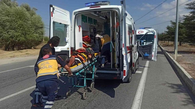 Konya’da zincirleme trafik kazası: 3 yaralı