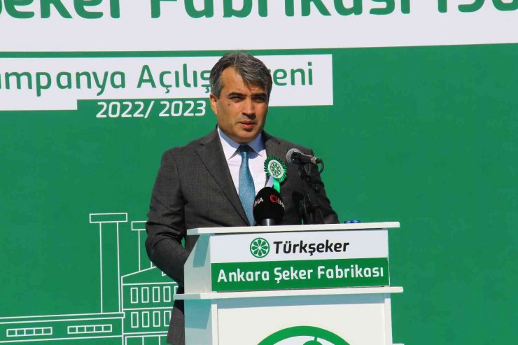 Türkşeker, Ankara’da pancar alım töreni düzenledi