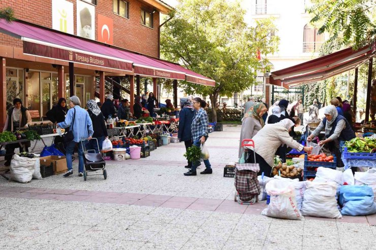 Tepebaşı’nın desteği ile emeklerine sahip çıkıyorlar