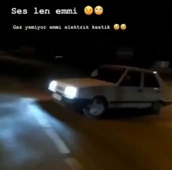 Sosyal medyada paylaşılan drift pahalıya patladı