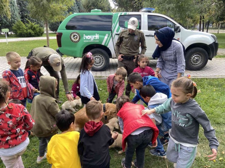 Hayvanlar HAYDİ polisleriyle korunuyor