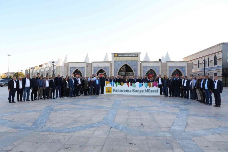 Enerji Kentleri Birliği Üyesi Belediye Başkanları Başkan Altay’ı ziyaret etti