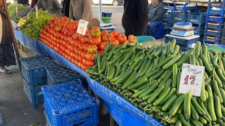 Halk pazarında güncel fiyatlar