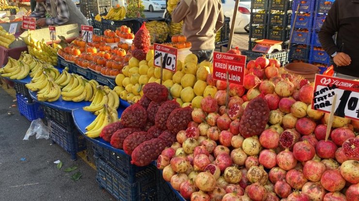 Halk pazarında güncel fiyatlar