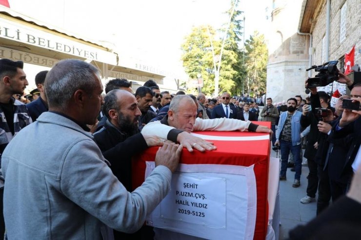 Konyalı şehit son yolculuğuna uğurlandı