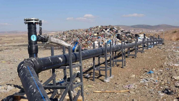 Çöpten üretilen elektrik, 7 bin haneyi aydınlatıyor