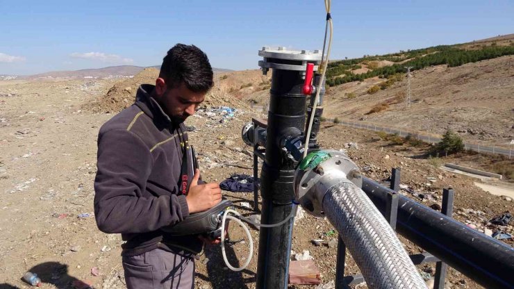 Çöpten üretilen elektrik, 7 bin haneyi aydınlatıyor