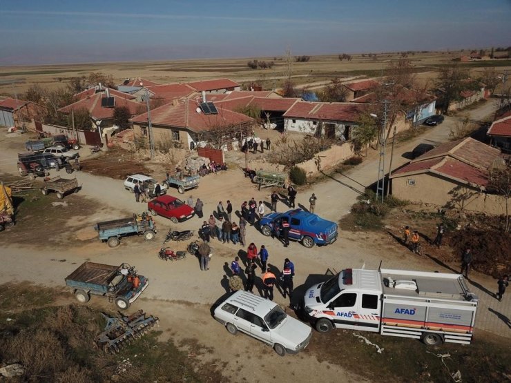 Sazlık alanda mahsur kalan kişiyi AFAD kurtardı