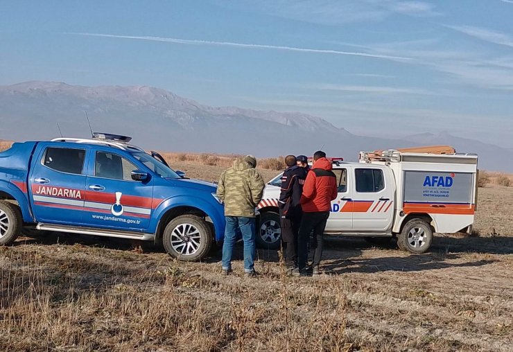 Sazlık alanda mahsur kalan kişiyi AFAD kurtardı