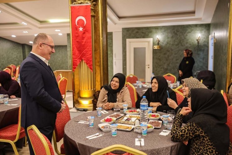 Başkan Bilgin: “ Kadınlarımızın üretime katılmasını önemsiyoruz"