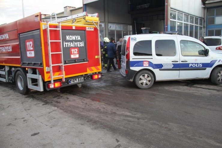 Konya’da LPG’li otomobil tamiratı sırasında patlama: 5 yaralı