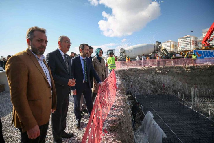 Meram Gödene Evleri’nin temeli atıldı