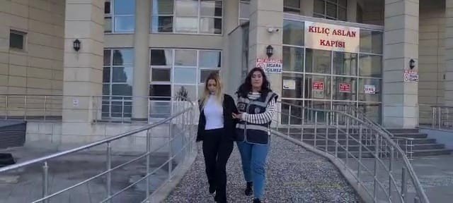 Kadınları fuhşa zorlayan kadın yakalandı