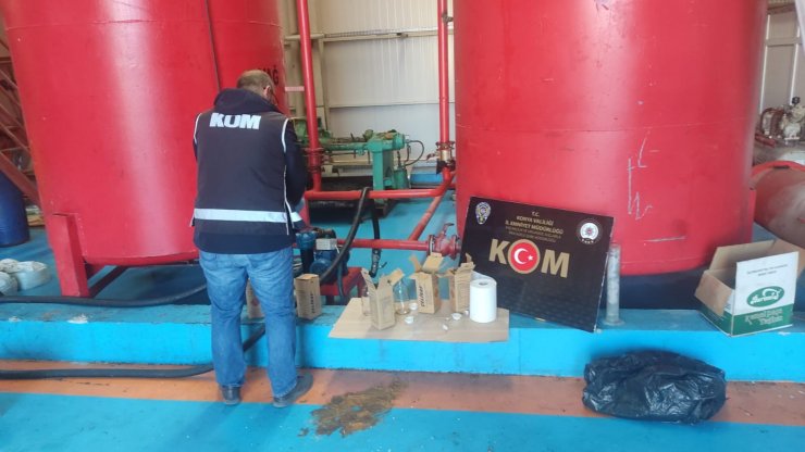 Konya’da 22 bin 310 litre kaçak akaryakıt ele geçirildi