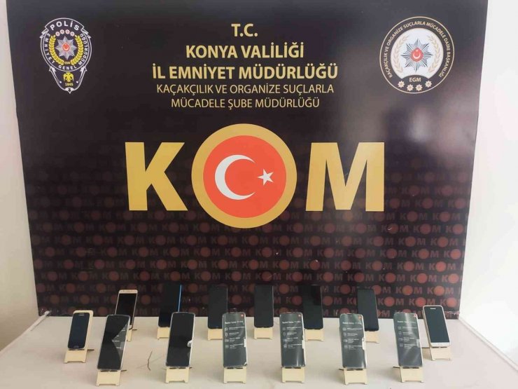 Konya’da kaçakçılara operasyon: 7 gözaltı