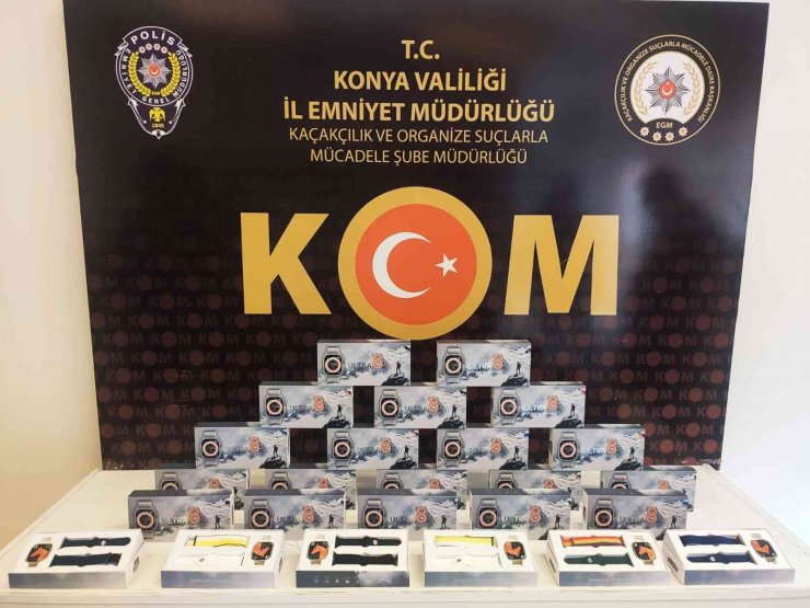 Konya’da polis kaçakçılara göz açtırmadı: 3 gözaltı