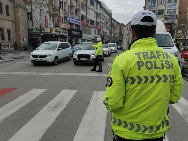 Aksaray’da "Yaya Önceliği" denetimleri sürüyor