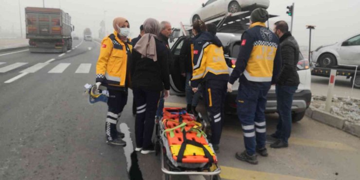 Aksaray’da taziye dönüşü kaza: 4 yaralı