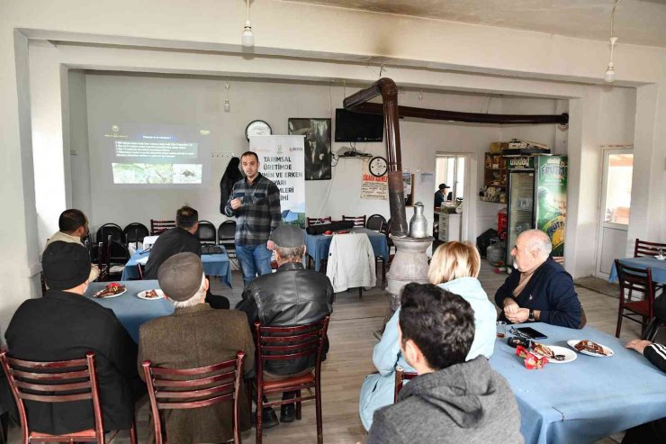 Üreticilere tarımsal üretimde tahmin ve erken uyarı sistemleri tanıtıldı