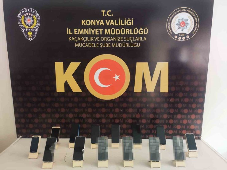 Konya’da kaçakçılara operasyon: 2 gözaltı