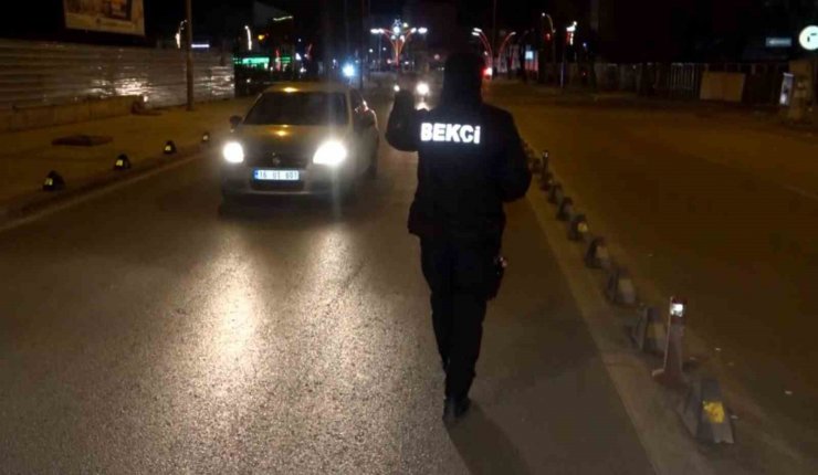 Aksaray’da asayiş ve trafik ekiplerinden şok uygulama