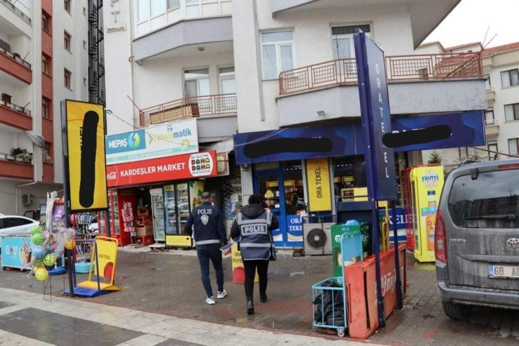 Aksaray’da okul çevresi polis ekiplerince denetleniyor